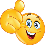 Smiley face with OK hand sign